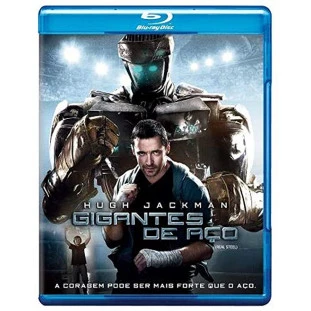 Blu-ray - Gigantes de Aço (Hugh Jackman) - Edição com Cards