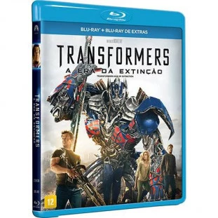 Blu-ray - Transformers - A Era da Extinção (Duplo)