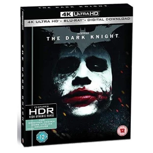 Blu-ray 4K - Batman - O Cavaleiro das Trevas (Digipak) - Edição Limitada Filmbook 40 Páginas