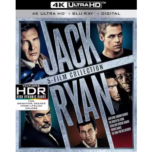 Blu-ray 4K - Jack Ryan Collection (5 Filmes)