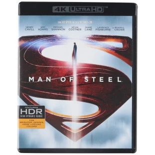 Blu-ray 4K - O Homem de Aço (Henry Cavill - Amy Adams - Kevin Costner - Diane Lane - Laurence Fishburne - Russell Crowe - Zack Snyder)