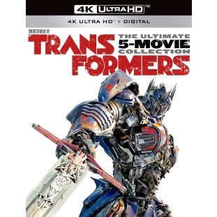 Blu-ray 4K - Transformers - The Ultimate 5-Movie Collection (5 Filmes)