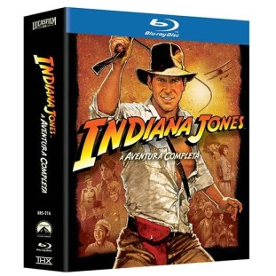 Blu-ray - Indiana Jones - Coleção Completa - Digipak (Harrison Ford - Sean Connery - Steven Spielberg)