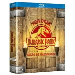 Blu-ray - Jurassic Park - Trilogia Completa - Edição de Colecionador (Digipack)