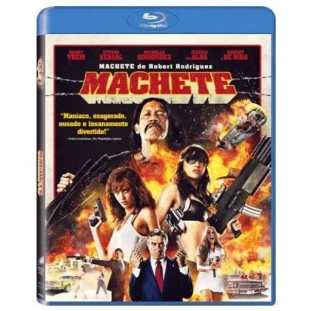 Blu-ray - Machete (Robert De Niro - Danny Trejo - Steven Seagal - Jessica Alba - Michelle Rodriguez - Lindsay Lohan - Robert Rodriguez)