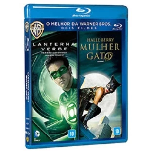 Blu-ray - Lanterna Verde + Mulher Gato (Ryan Reynolds - Halle Berry - Sharon Stone - Blake Lively)