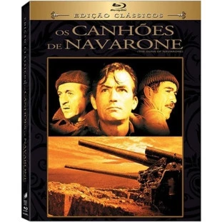 Blu-ray - Os Canhões de Navarone - Edição de Colecionador com Luva (Gregory Peck - Anthony Quinn)