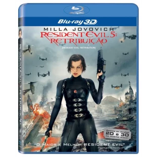 Blu-ray - Resident Evil 5 - Retribuição (3D + 2D)