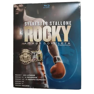 Blu-ray - Rocky - A Saga Completa - 6 Filmes (Sylvester Stallone) 