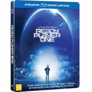 Blu-ray - Jogador Número 1 - Edição Limitada com Luva e 4 Cards (Steelbook)