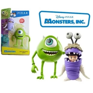 Mike Wazowski & Boo - Monstros S.A. - Pixar - Disney