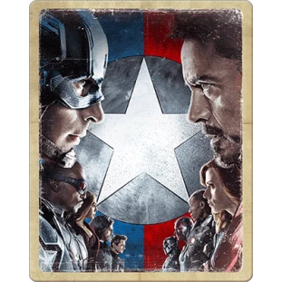 Blu-ray - Capitão América - Guerra Civil (Steelbook)