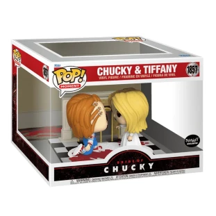 Funko Pop! Moment - A Noiva de Chucky 1857 - Chucky & Tiffany (Spirit Exclusive)