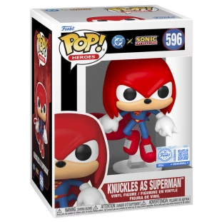 Funko Pop! Heroes - Sonic The Hedgehog 596 - Knuckles as Superman