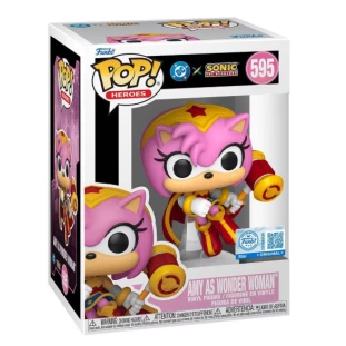Funko Pop! Heroes - Sonic The Hedgehog 595 - Amy as Wonder Woman