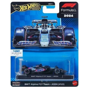 Hot Wheels Premium HRV11 - Formula 1 2024 - BWT Alpine F1 Team - A524 (#10)