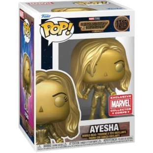 Funko Pop! Marvel - Os Guardiões da Galáxia Volume 3 - Ayesha 1215 (Exclusive Marvel Collector Corps)