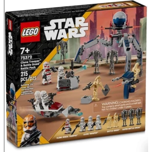 LEGO - Star Wars 75372 - Clone Trooper & Battle Droid Batlle Pack