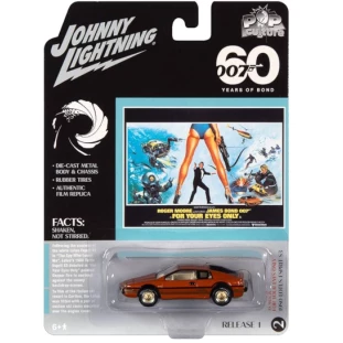 Johnny Lightning - Pop Culture - 60 Anos de Bond - 007 - Somente para Seus Olhos - 1980 Lotus Espirit S3