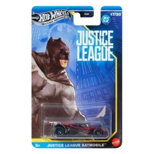 Hot Wheels Silver Series - DC Justice League 17/20 - Justice League Batmobile