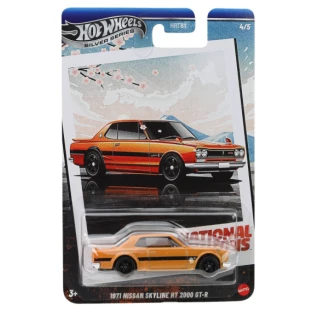 Hot Wheels Silver Series - National Icons 4/5 -  JBY89 - HRT81 - 1971 Nissan Skyline HT 2000 GT-R
