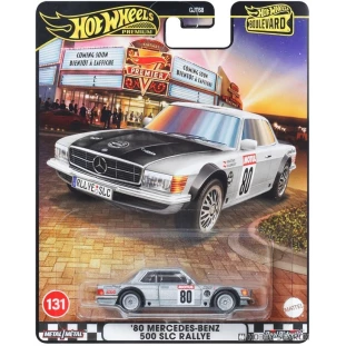 Hot Wheels Premium - Boulevard - GJT68 - HRT63 - Mercedes-Benz 500 SLC Rallye 80