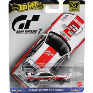Hot Wheels Premium - Pop Culture - Gran Turismo 7 (HXD63 - HKC28) - Nissan Skyline GT-R (BNR34)
