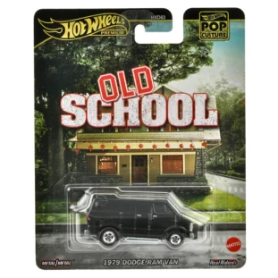 Hot Wheels Premium - Pop Culture - Old School (HXD63 - HVJ38) - 1979 Dodge Ram Van