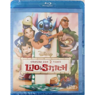 Blu-ray - Lilo & Stitch 1 e 2 - Coleção Completa (Joaquin Phoenix)