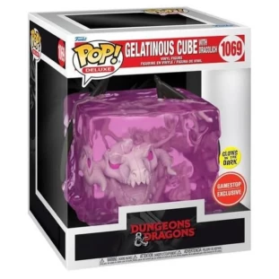Funko Pop! Deluxe - Dungeons & Dragons 1069 - Gelatinous Cube With Dracolich (Gamestop Exclusive) - Brilha no Escuro