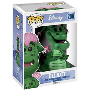 Funko Pop! Disney - Meu Amigo, o Dragão 206 - Elliott