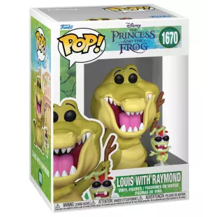 Funko Pop! Disney - A Princesa e o Sapo 1670 - Louis With Raymond