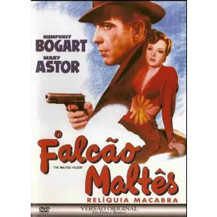 DVD - O Falcão Maltês - Relíquia Macabra