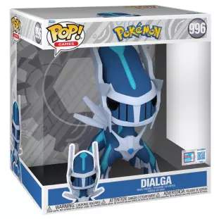 Funko Pop! Games - Pokémon 996 - Dialga (Limited Edition) - Edição Jumbo