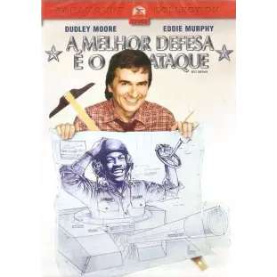 DVD - A Melhor Defesa é o Ataque (Dudley Moore - Eddie Murphy)