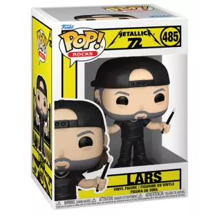 Funko Pop! Rocks - Metallica 72 - Lars 485