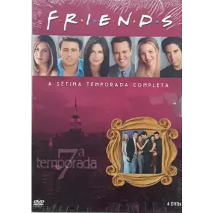 DVD - Friends - 7ª Temporada Completa - Edição de Colecionador (Digipak) - Susan Sarandon - Winona Ryder - Jennifer Aniston