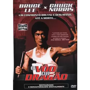 DVD - O Vôo do Dragão (Bruce Lee - Chuck Norris)