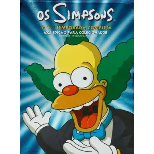 DVD - Os Simpsons - 11ª Temporada Completa - Edição de Colecionador