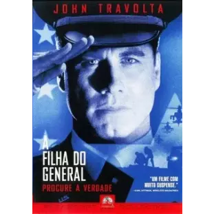 DVD - A Filha do General (John Travolta - Madeleine Stowe - James Woods)
