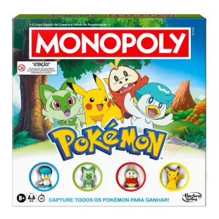 Jogo - Monopoly - Pokémon Edition