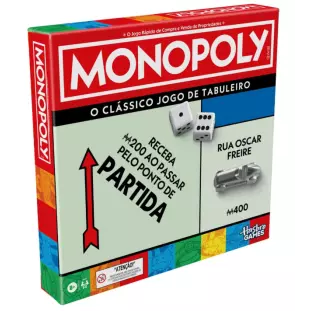 Jogo - Monopoly - O Clássico Jogo de Tabuleiro