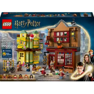 LEGO - Harry Potter 76452 - Artigos de Qualidade para Quadribol e a Sorveteria Florean Fortescue