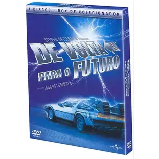 DVD - De Volta Para o Futuro - Trilogia Completa - 4 Discos (Michael J. Fox - Christopher Lioyd - Robert Zemeckis)