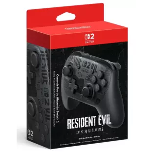 Jogo - Nintendo Switch 2 - Pro Controller Resident Evil Requiem Edition