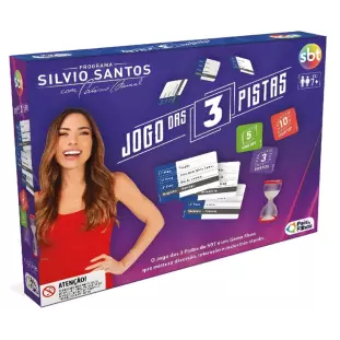 Jogo - Programa Silvio Santos - Jogo das 3 Pistas