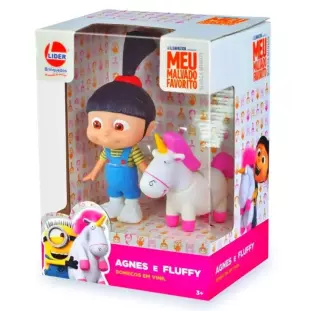 Brinquedo - Meu Malvado Favorito - Agnes e Fluffy