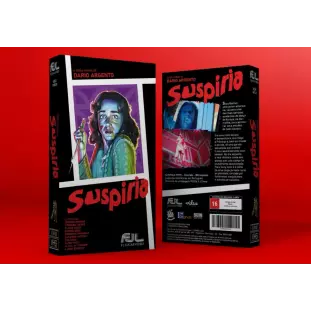 VHS SUSPIRIA - VERSÃO COMEMORATIVA 2026 - Edição de Colecionador