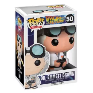 Funko Pop! Movies - De Volta Para o Futuro 50 - Dr. Emmett Brown