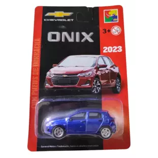Carro em Miniatura - Chevrolet Onix (Azul)